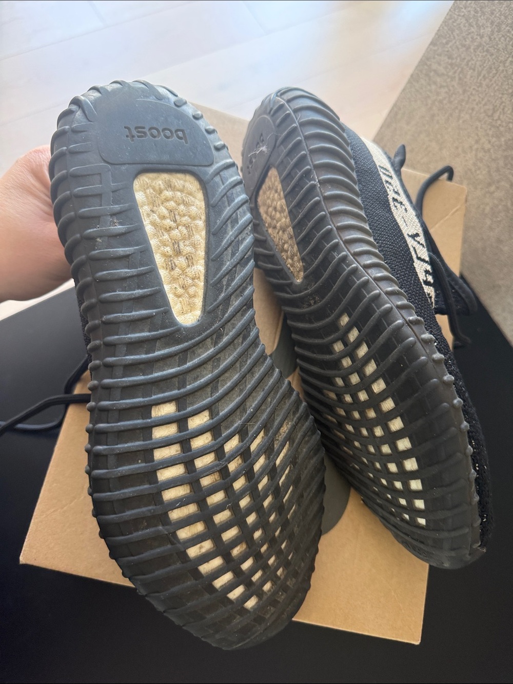 adidas Kids Black and White Sneakers SPLY-350 Style - Picture 3 of 4